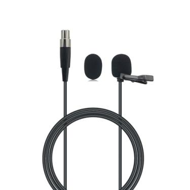 Imagem de Substituição de microfone XLR Lavalier para transmissor sem fio AKG Samson, microfone Phenyx Pro - clipe de lapela Lav, vestível, plugue TA3F