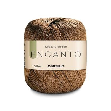 Imagem de Linha Fio Encanto Para Croche/Trico 128m Circulo 100% Viscose - Saibro