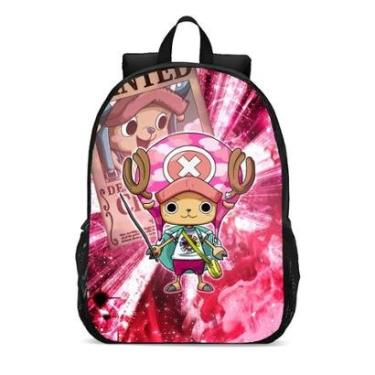 Imagem de MOCHILA ESCOLA INFANTIL JUVENIL ONE PIECEMODA  STREET LANÇAMENTO-Unissex