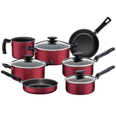 Imagem de Conjunto de Panelas Loreto Tramontina Alumínio Antiaderente