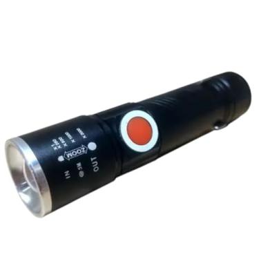 Imagem de B-Max Lanterna USB BM-8411 B-Max LED Recarregável À Prova de Respingos e Impactos