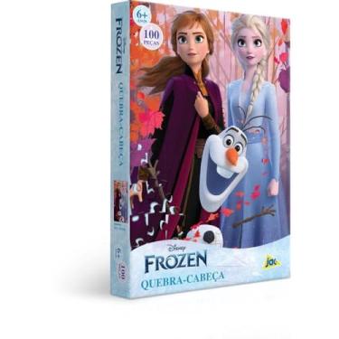 Imagem de Toyster - Quebra-cabeça: Frozen - 100 peças - Disney - JAK