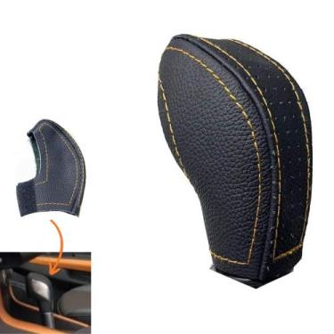 Imagem de Capa Couro Manopla Câmbio Automático Ecosport Freestyle 2018 2019 2020