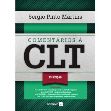 Imagem de Livro - Comentários à CLT - 23ª Edição 2020