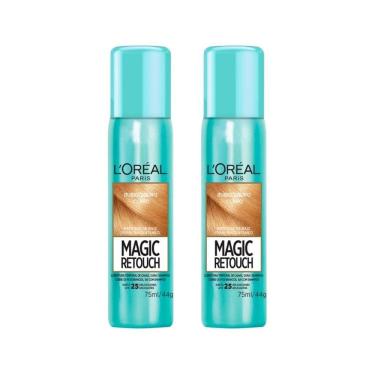 Imagem de Coloraçao Loreal Magic Retouch 75Ml Spray Louro Claro - 2Un