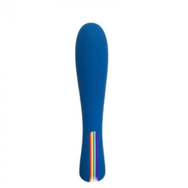 Imagem de Vibrador 10 Vibrações Recarregável Luna - Lovetoys, Azul