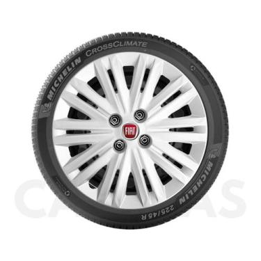 Imagem de 1X Calota Fiat Punto Idea Siena Aro 15 Com Emblema 208Cp - Grid