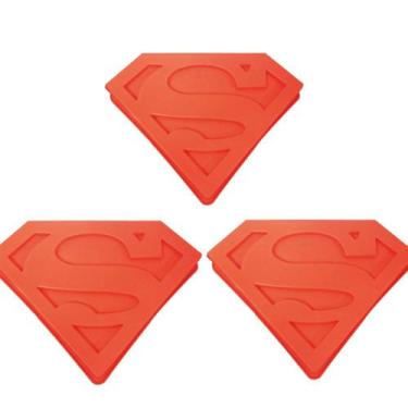 Imagem de Kit 3 Formas em Silicone Bolo Assadeira Super Herói  - udlandia