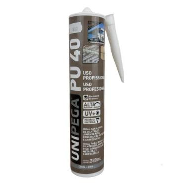 Imagem de Selante Pu40 Poliuretano Cinza Unipega 400g - N/A