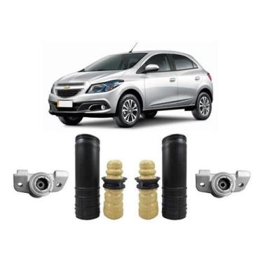 Imagem de Kit De Amortecedor Traseiro Chevrolet Onix 2013 2014 2015 - Qualykits