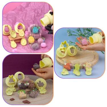 Imagem de Kit c/03 modelos moldes ejetor max páscoa p/ doces blue star