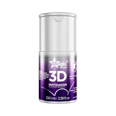 Imagem de Gloss Matizador 3D Platinum Branco Efeito Platinado 100ml - Magic Colo