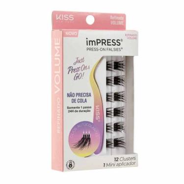 Imagem de ImPRESS Press-on Falsies Refinado Volume Kit - 12 Cílios Postiços + 1 