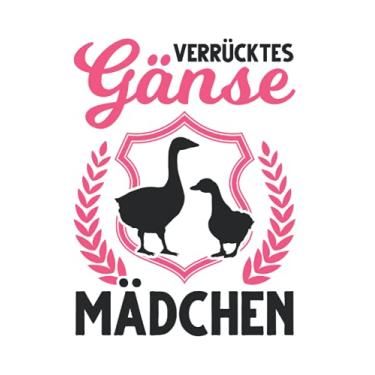 Imagem de Gänsezüchter Tagesplaner: Verrücktes Gänse Mädchen Gans Mädel Gänsezüchterin/Kalender 2022 / Wochenplaner Tagesplaner Planer/Planungsbuch To-Do-Liste / 6x9 Zoll / 100 ausfüllbare Seiten