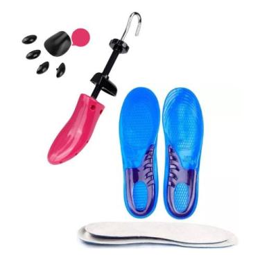 Imagem de Alargador De Plástico Para Sapato 39 Ao 43 + Palmilha Em Gel - Lux Hai