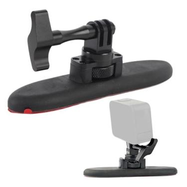 Imagem de Montagem de Parede Adesiva da Câmera, Suporte Sem Parafuso Ajustável de 360 ​​graus para Ação 5 Pro, Suporte de Câmera de Adesivo Flexível de Trava de Trava para 360 X4 X3 X2 X R