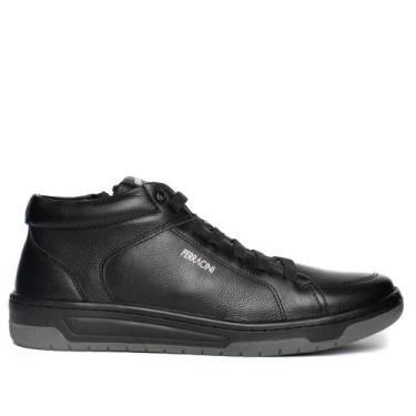 Imagem de Sapato Masculino Ferracini Dubay Preto, Preto, 41