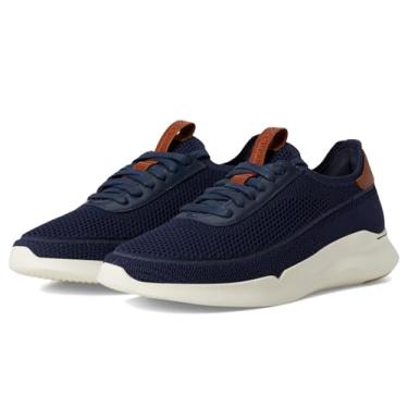 Imagem de Cole Haan Tênis masculino Grand Crosscourt Stitchlite Runox, Blazer/azul marinho/marrom britânico, 43