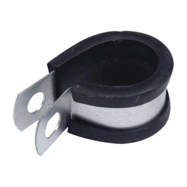 Imagem de Abraçadeira de Aço / Borracha 16x22 p/ Mangueira 08mm 10 Pçs - Royce C