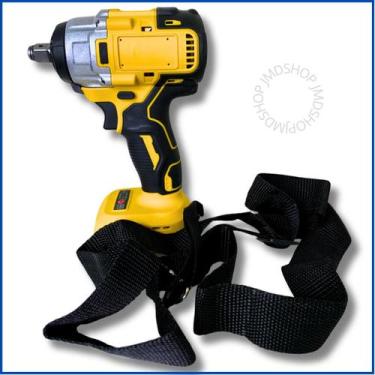 Imagem de Parafusadeira Chave De Impacto Com Duas Baterias Lítio 48v Bivolt Pret