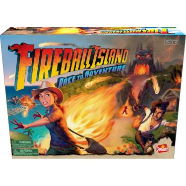 Imagem de Jogo de tabuleiro Goliath Fireball Island 2-4 jogadores a partir de 7 anos