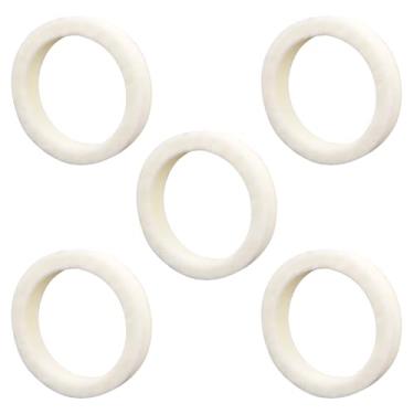 Imagem de 5 peças de substituição de arruela de feltro para moedores de máquina de café expresso Breville, acessórios de máquina de café expresso para BES870, BES878, BES880, BES990, BCG600, BCG820