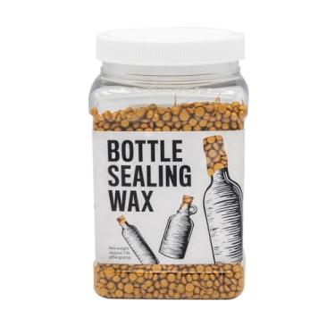 Imagem de BW Blended Waxes, Inc. Cera de vedação de garrafa Pastilhas de 500 g - Cera de engarrafamento resiliente e versátil para vedação de garrafas de vinho, cerveja e licor - Vedação entre 25-30 garrafas