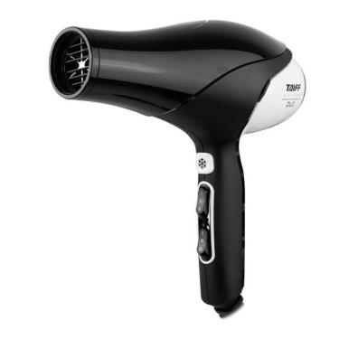 Imagem de Secador De Cabelo Taiff Unique Duo - 2100/2700w - Bivolt - Preto E Branco