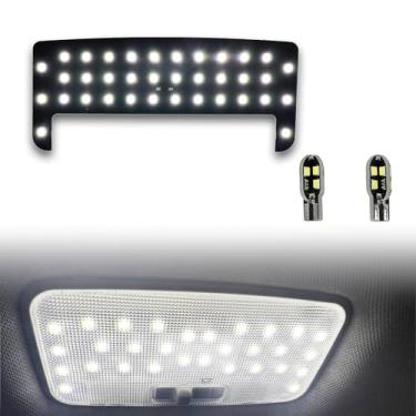 Imagem de ZDEEROTO Kit de luz LED interior – 6000 K super brilhante branco LED mapa/luzes de cúpula, kit de lâmpada de brilho ajustável para Toyota Tacoma/4Runner/FJ Cruiser/Rav4/Corolla/Prius
