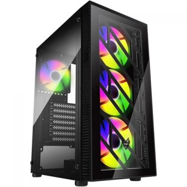 Imagem de Gabinete redragon fsp cmt192 preto c/4 fans
