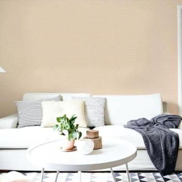 Imagem de Papel de Parede Quarto Bolinhas Laranja - CASA H