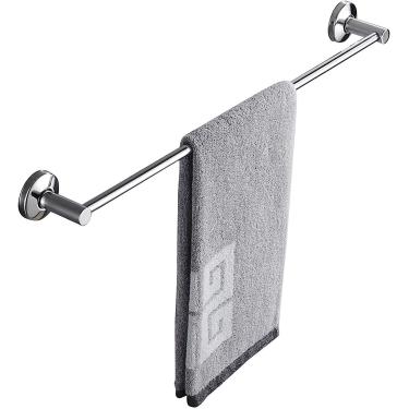 Imagem de Toalheiros Toalha de Toalha Montada com Toalha de Toalha, Toalheiro Rail de Toalha Aço Antelhado Banheiro Toalha Towel Racker Gancel de toalhas Montado com Toalha Montada com Toalha Rail de