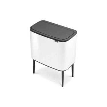 Imagem de Lixeira Bo Touch Bin em Aço 11+23 Litros Brabantia Branca