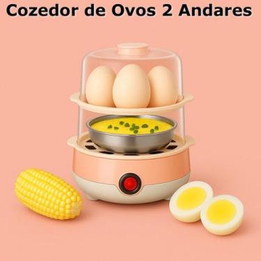 Imagem de Cozedor De Ovos Elétrico Multifuncional Portátil Elétrico Cozinhar A V