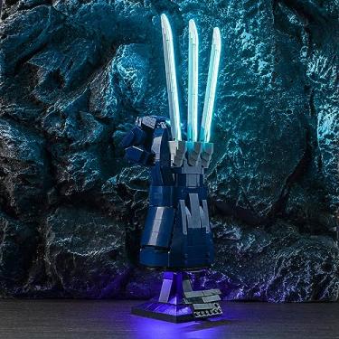 Imagem de LocoLee LED Light Kit Compatible with LEGO Wolverine's Adamantium Claws 76250, Upgraded Light Control Creative Lighting Set Accessories Compatible with LEGO 76250 Building Set (Lights Only, No Models)