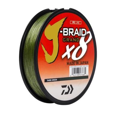 Imagem de Linha Multifilamento Daiwa J-Braid X8 135M 0.23Mm 20Lb 8 Fio