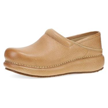 Imagem de Dansko Sandália feminina antiderrapante Platform Pro – Palmilha de espuma viscoelástica, suporte de arco acolchoado para trabalho e uso diário, Mel, 5.5-6