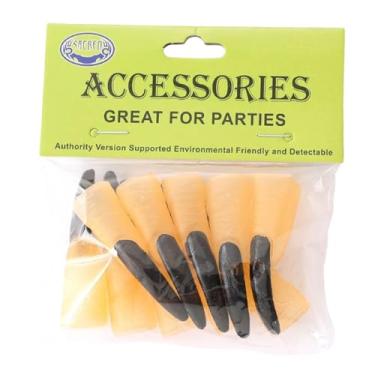 Imagem de Dynwave 10 peças de dedos de bruxa, unhas de bruxa, garras de unha, garras de dedo para festivais, maquiagem, vestir-se, 1.5 Cm X 6 Cm