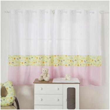 Imagem de Cortina p/ Quarto de Bebê 2,70m x 1,50m p/ Varão Simples Mis