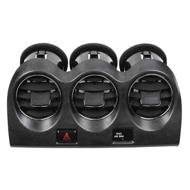 Imagem de Dasbecan Painel de ar condicionado central para painel de ar condicionado compatível com Altima 2007-2012 kit de tomada de painel de console substitui # E771-5111E100 68750-JA00A com interruptor de