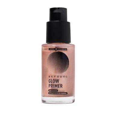 Imagem de Beyoung Glow Primer Rose 30ml – Fixa a Maquiagem, Reduz Poros e Controle de Oleosidade com Niacinamida e Alga Marinha