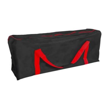 Imagem de Pegciuho Bolsa Dobrável para Bicicleta Elétrica, Bolsa de Viagem Multifuncional E Durável para Bicicleta Feminina, Preto Vermelho