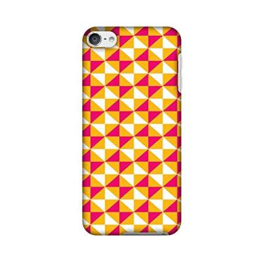 Imagem de AMZER Capa rígida Snap On Slim Designer Capa traseira com kit de cuidados com a tela para iPod Touch 6ª geração - Hexamaze 3