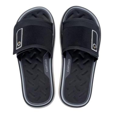 Imagem de Chinelo Masculino Cartago Malaga Sport Gaspea REF: 12377, Cinza, 41