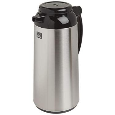 Imagem de Zojirushi Garrafa térmica premium, 1,85 litros, aço inoxidável escovado
