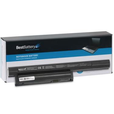 Imagem de Bateria para Notebook Sony Vaio VPCEH17FG/B - BestBattery, Preto