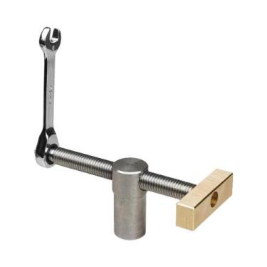 Imagem de Grampo De Bancada Ajustável 19/20mm Para Marcenaria, Parada De Bancada