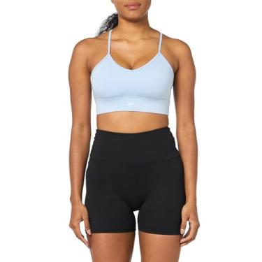 Imagem de Reebok Sutiã feminino Id Train Tri-Back, Azul claro, X-Small