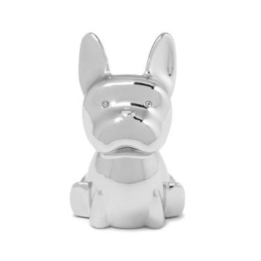 Imagem de Porta Anéis Zoola Frenchie Metal Cromado - Umbra