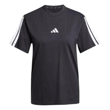 Imagem de Camiseta Adidas Algodão 3 Listras Feminina-Feminino